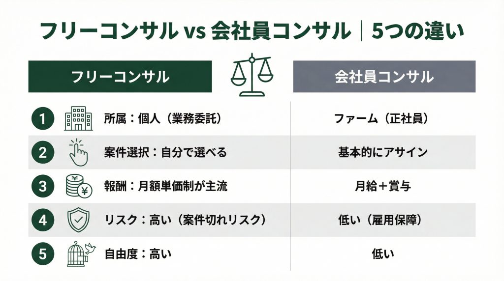 フリーコンサルタントとは?仕事内容・種類・働き方の基本
